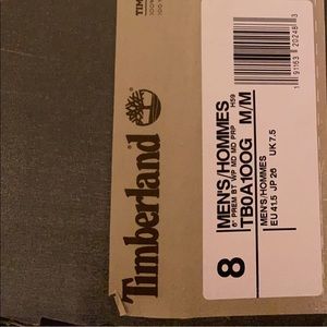 Men’s purple Timberlands size 8